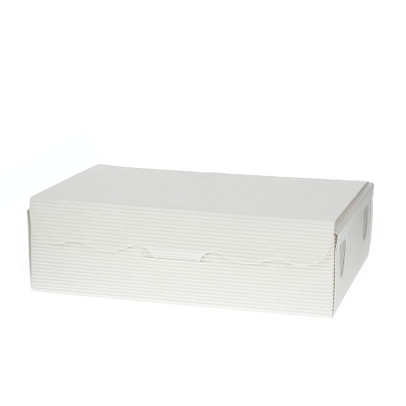 Scatola per Dolci e Praline Bianco 11x6,5x2,5cm 100g (600 Pezzi)