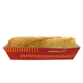 Vaschetta Hot Dog 17,0x5,5x3,8cm (25 Pezzi)