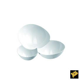 Ciotola di Plastica Molecola Degustazione Bianco 100ml (500 Pezzi)