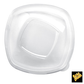 Coperchio di Plastica PET Glas "Square" Ø21cm (3 Pezzi) 