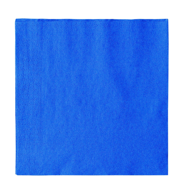 Tovagliolo di Carta 2 Velis Blu Scuro 33x33cm (50 Pezzi)