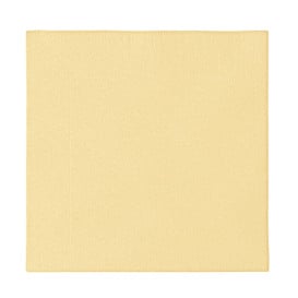 Tovagliolo di Carta 2 Velis Crema 33x33cm (50 Pezzi)