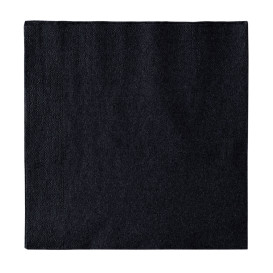 Tovagliolo di Carta 2 Velis Nero 33x33cm (1200 Pezzi)