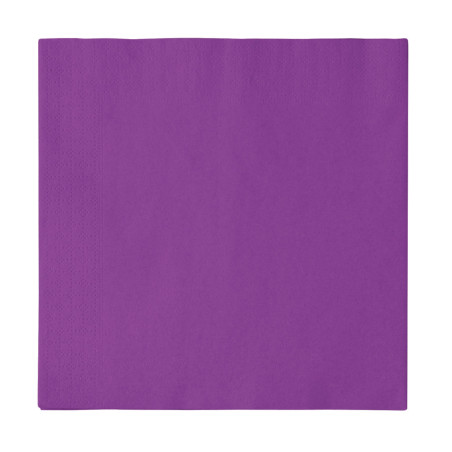 Tovagliolo di Carta 2 Velis Viola 33x33cm (50 Pezzi)