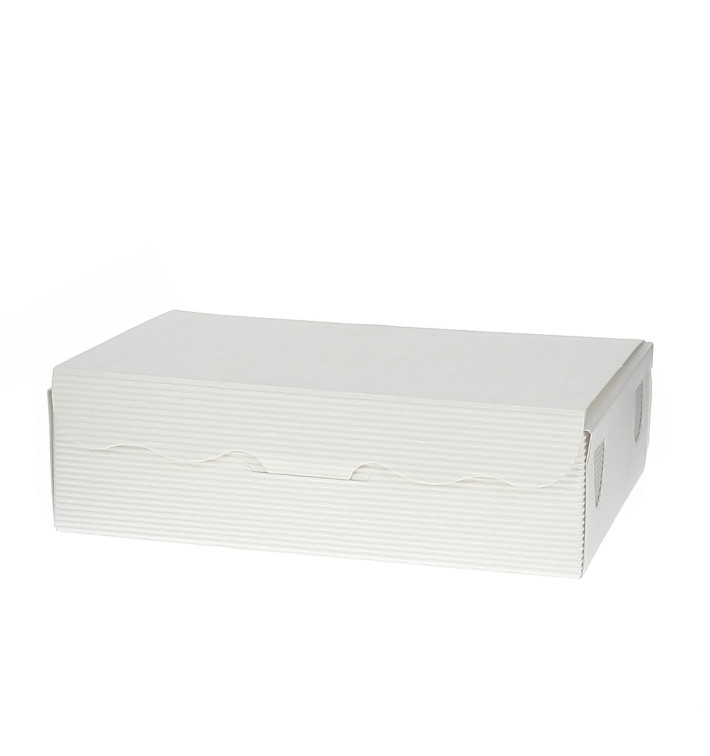 Scatola per Dolci e Praline Bianco 11x6,5x2,5cm 100g (100 Pezzi)