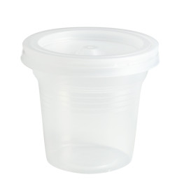 Bicchiere di Plastica PS Trasparente 80ml Ø5,7cm (100 Pezzi)