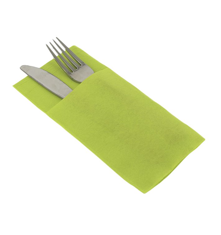 Tovagliolo Kanguro di Airlaid Pistacchio 40x40cm (30 Pezzi)