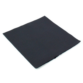 Tovagliolo di Carta Nero 2V Punta-Punta 33x33cm (1350 Pezzi)