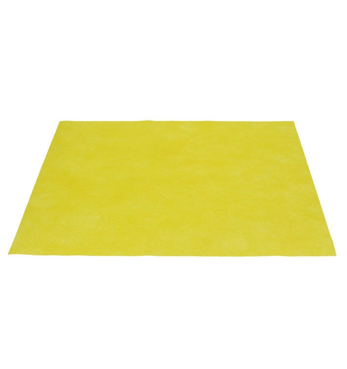 Tovaglietta Non Tessuto Giallo 300x400mm 50g (500 Pezzi)