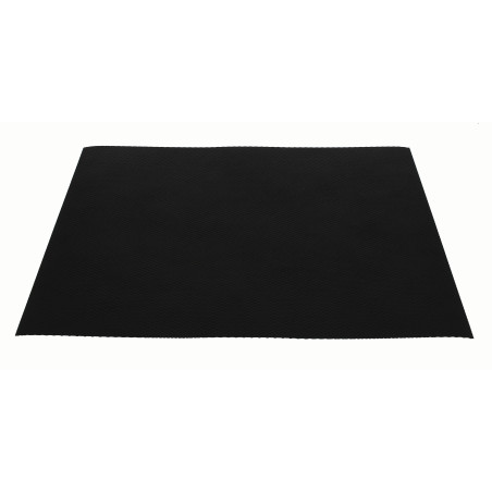 Tovaglietta Riutilizzabile Non Tessuto Nero 30x40cm 250g (150 Pezzi)