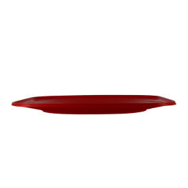 Vassoio di Plastica "X-Table" Rosso PP 330x230mm (60 Pezzi)