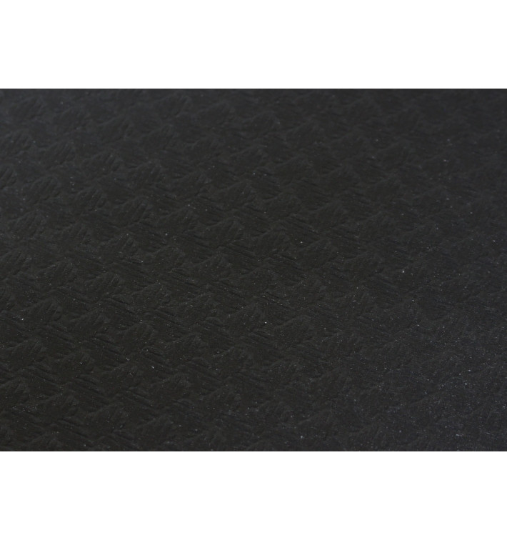 Tovaglia di Carta Taglio 1x1m Nero 40g (400 Pezzi)