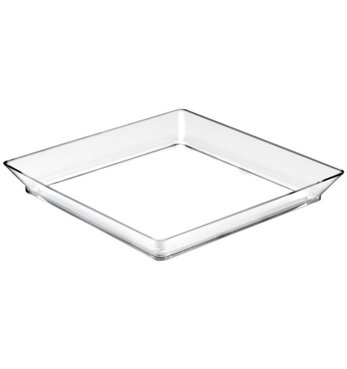 Vassoio Degustazione Medium Trasp. 13x13 cm (12 Pezzi)