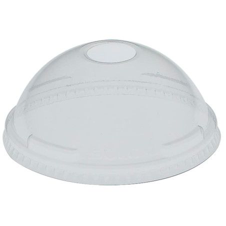 Coperchio Cupola con Foro PET Glas Ø7,4cm (125 Pezzi)