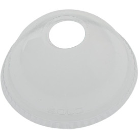 Coperchio Cupola con Foro PET Glas Ø9,8cm (1000 Pezzi)