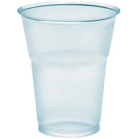 Bicchiere Plastica "Diamant"  PS cristal 300ml Ø8cm (50 Uds)