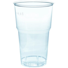 Bicchiere Plastica Glas PS Trasparente 490ml Ø9,0cm (40 Pezzi)