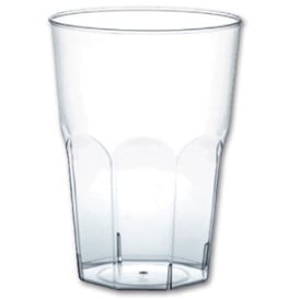 Bicchiere Plastica Degustazione Trasp. PS Ø60mm 120ml (50 Pezzi)