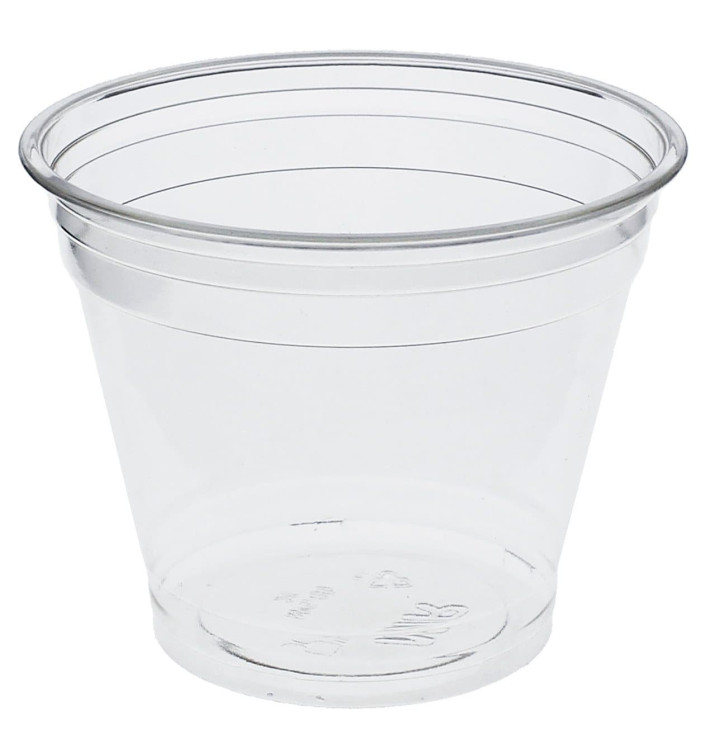 Bicchiere di Plastica in PET 265ml Ø9,5cm (50 Pezzi)