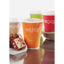 Bicchiere Carta 16 Oz/495ml "Enjoy" Ø9,0cm (560 Pezzi)