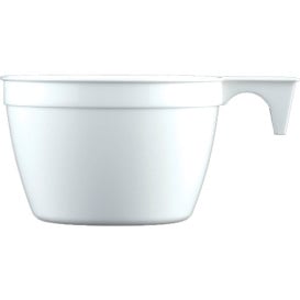 Tazze di Plastica Cup Bianco PP 90ml (50 Pezzi)