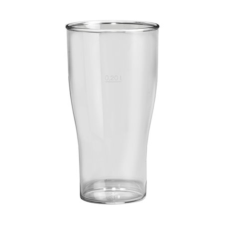 Bicchiere Riutilizzabile Durable SAN Birra Trasp. 350ml (100 Pezzi)