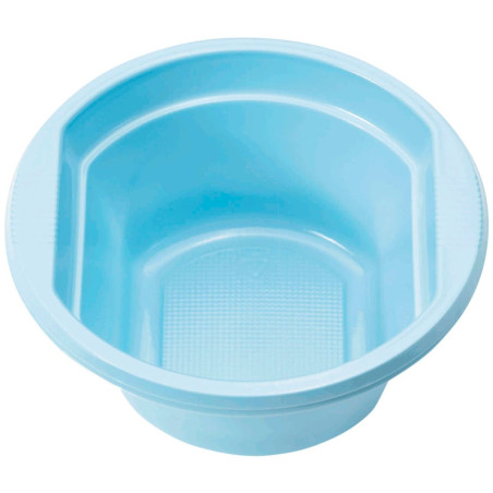 Ciotola di Plastica PS Azzurro 250ml Ø12cm (660 Pezzi)