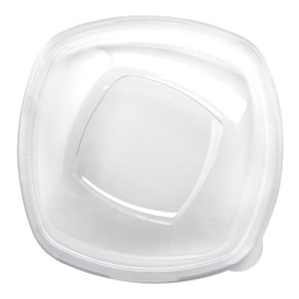 Coperchio di Plastica PET Glas "Square" Ø21cm (60 Pezzi)