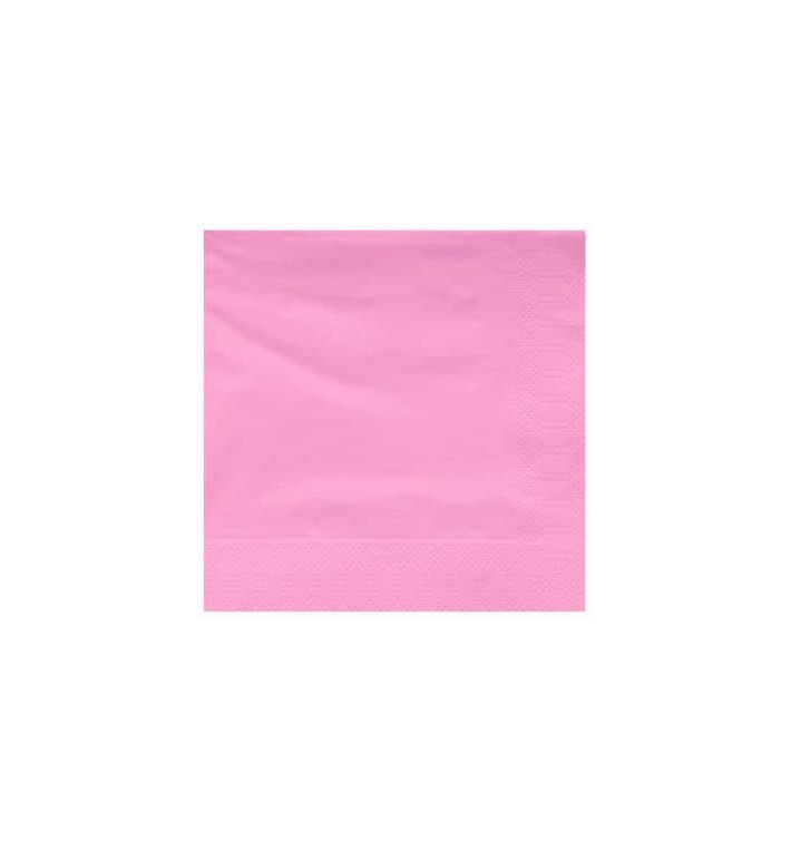 Tovagliolo di Carta 2V 40x40cm Rosa (50 Pezzi)