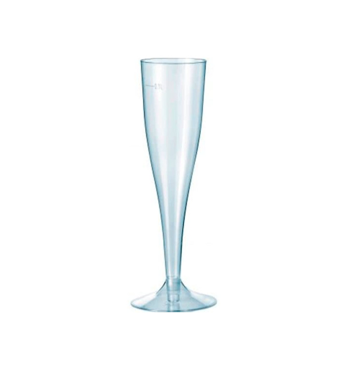 Calice Premium Plastica a Champagne o Vino 115ml 1P (10 Pezzi)