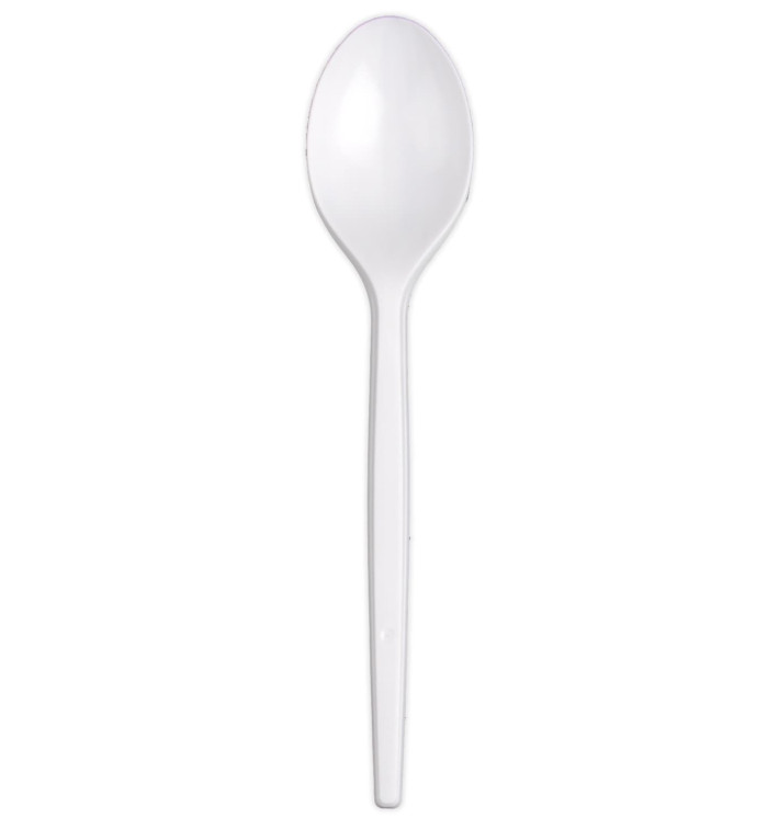 Cucchiaio di Plastica Next Bianco 165 mm (1500 Pezzi)