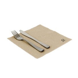 Tovagliolo di Carta Kraft 2V Punta-Punta 33x33cm (1350 Pezzi)