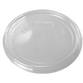 Coperchio Plano di Plastica Trasparente Ø7,4cm (1000 Pezzi)