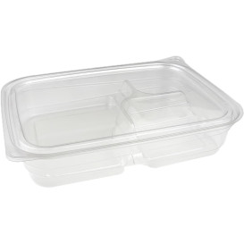 Contenitori Plastica 3C PET 700ml 22x16x4cm (75 Pezzi)