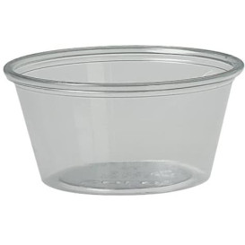 Contenitore per Salse rPET Glas 60ml Ø6,6cm (250 Pezzi)