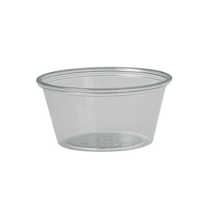 Contenitore per Salse rPET Glas 60ml Ø6,6cm (250 Pezzi)