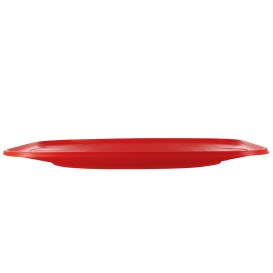 Vassoio di Plastica "X-Table" Rosso PP 330x230mm (2 Pezzi)