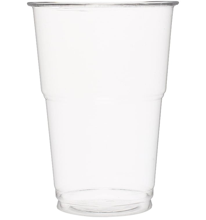 Bicchiere Plastica Glas PET Trasparente 350ml (50 Pezzi)