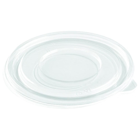 Coperchino Piatto Plastica Ciotola PET Ø260mm (50 Pezzi)