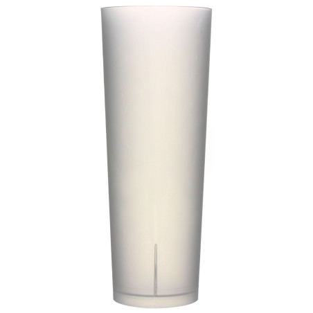 Bicchiere Tubo Riutilizzabile Durable PP Traslucido 330ml (10 Pezzi)