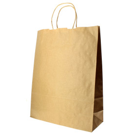 Buste Shopper in Carta 100g 32+12x40cm (200 Pezzi)