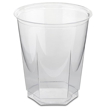 Bicchiere Plastica Esagonale PS Glas 250ml (1250 Uds)