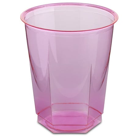 Bicchiere Plastica Esagonale PS Glas Fucsia 250ml (250 Uds)