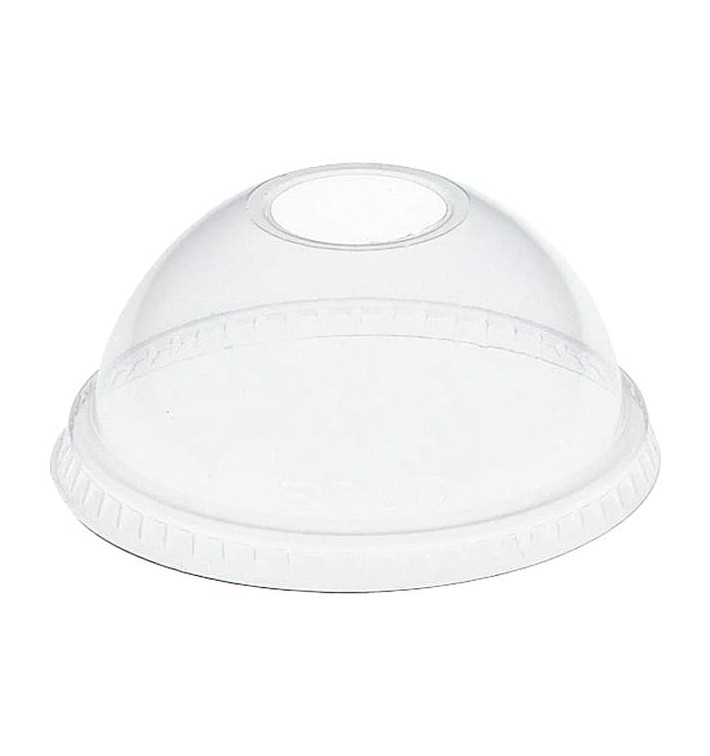 Coperchio Cupola con Foro PET Glas Ø8,3cm (1000 Pezzi)