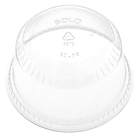 Coperchio Cupola Chiuso PET Glas Ø9,8cm (50 Pezzi)