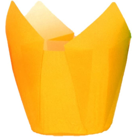 Pirottini Muffin Tulip Ø50x50/80 mm Giallo (2.000 Pezzi)