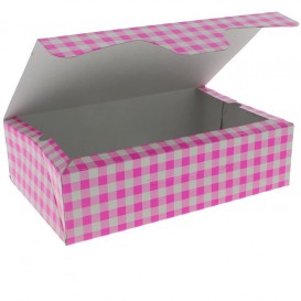 20 pezzi mini scatole per torta scatole per biscotti con finestra