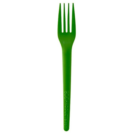 Forchetta Compostabile CPLA Verde 17,0 cm (1.000 Pezzi)