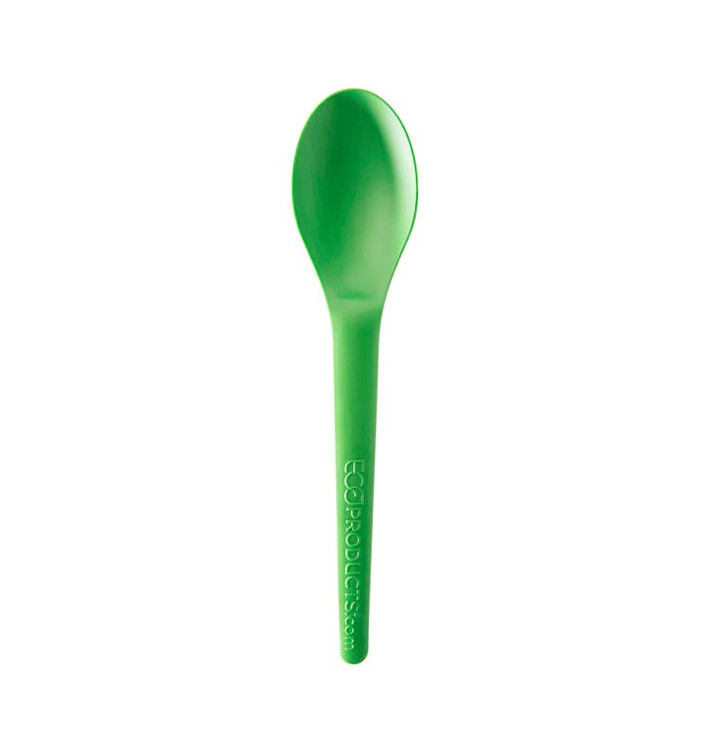 Cucchiaio Compostabile CPLA Verde 15,0 cm (1.000 Pezzi)