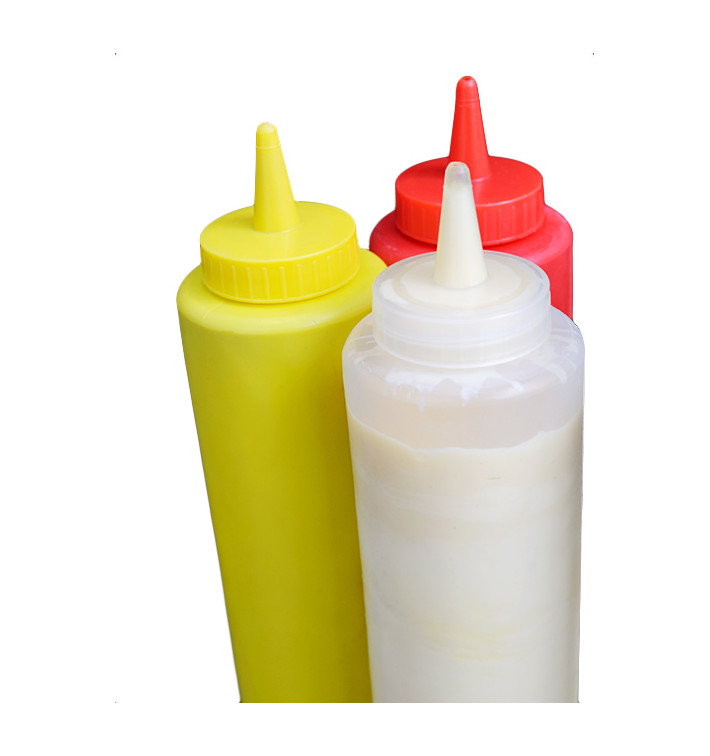 Peras para Salsas Plástico Translúcido 240ml (6 Uds)